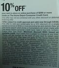 Home Depot Coupon 10% off exp 5/08/2024 Online or In-store, w/Card-