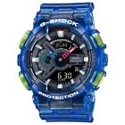 Casio G-Shock GA110JT-2A Retrofuture Blue Translucent Vibrant Color Men's Watch