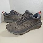 Hoka One One Mens 12 Challenger Low Gore-Tex Wide Trail Running Shoes Brown