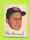 New ListingRARE STAN MUSIAL HAND CUT UN-CATALOGED BLANK BACK FACTORY AUTO VINTAGE MLB TPHLC