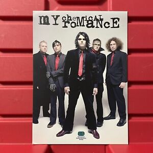 My Chemical Romance Rock Action Heroes Invading Fall 2005 Vintage Postcard 5 x 7