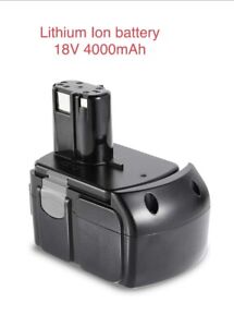 New- Replacement Lithium Ion Battery 18V 4000mah BCL 1840 for Hitachi Tools