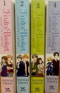 fruits basket manga Collector’s Edition 1-4 set english