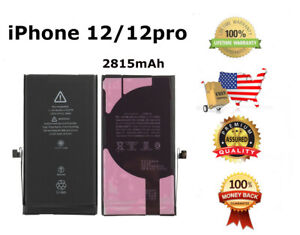 2815mAh Replacement Battery iPhone 12/12 Pro with Adhesive Lifetime Warranty