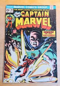 CAPTAIN MARVEL 36 marvel comic book america avengers sub mariner incredible hulk