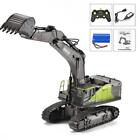 2.4G Remote Control 22CH 1/14 HUINA 1593 Toys Model RC Excavator Car Battery