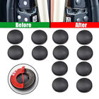 12pcs Car Interior Door Lock Screw Protector Cover Cap Trim Black Accessories (For: 2022 Kia Sportage)