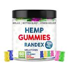 6000MG Gummy Chews, Natural , Helps Relieve Stress and Anxiety, Promotes Sleep