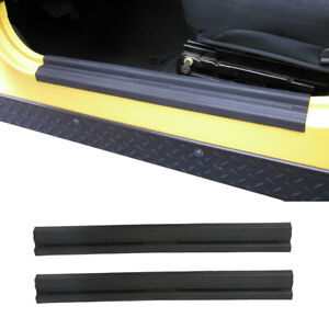Black ABS Entry Cowl Body Armor Corner Guards for 1997-2006 Jeep Wrangler TJ (For: Jeep TJ)