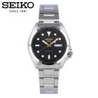 SEIKO SEIKO5 SRPE57K Analog Mechanical (Automatic) Day/Date Black Silver