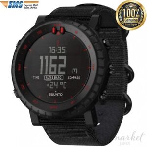 SUUNTO Core SS023158000 Watch Black Red 3ATM azimuth Altitude Atmosphere Depth