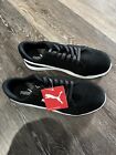 Puma Safety Mens Iconic Low Composite Toe Eh Work Shoes Black Suede - Size 12