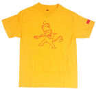 Neff Simpsons Bart Devil Men's Yellow/Gold T-Shirt New