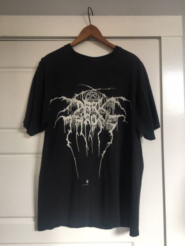 90s Darkthrone T-shirt True Norwegian Black Metal Original Vintage Tee