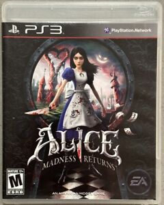 Alice: Madness Returns (Sony PlayStation 3, 2011) PS3