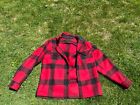 Filson Wool Jac-Shirt, Red + Black, Size Medium, Used, Great Condition