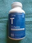 T-HERO Male Performance & Strength Supplement 60 Caps. Brand NEW Factory Sealed!