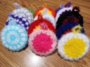 Polyester Kitchen Scrubby - Random Colors - Set Of 5