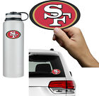 San Francisco 49ers Football Logo Decal Sticker the Size is 3 Inches Wide 