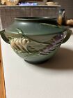 Roseville Pottery Freesia Green Jardinere/Vase Floral 463-5 Mint Condition