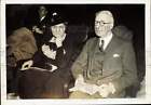 1935 Press Photo Josephine Roche and H.S. Cumming at meeting in Washington, D.C.