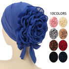 Women Turban Hair Head Scarf Chemo Wrap Cap Hijab Flower Loss Hat Muslim Cancer*