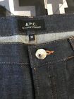 APC Petit New Standard Jeans Indigo Selvedge Dark Wash Raw - Size 33