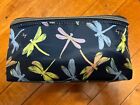 Lug Dolly Tote Case- Blue with Dragonflies -NWOT