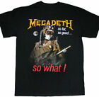 Megadeth So Far,So Good,So What 1988 Shirt black men All size S577