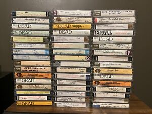 New ListingGrateful Dead (LOT of 50)  1960s-90s Cassette Tapes Live Shows Jerry Garcia