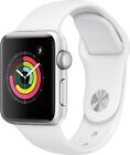 New ListingApple Watch Series 3 - 38mm Aluminum Case with Band - Aluminum Silver