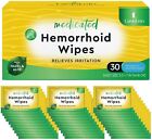 Laeto Leto Hemorrhoidal Medicated Wipes 30 Ct Maximum Relief for Pain Pain