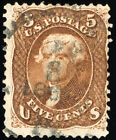 US Stamps # 75 Used Fresh Light Cancel Scott Value $425.00