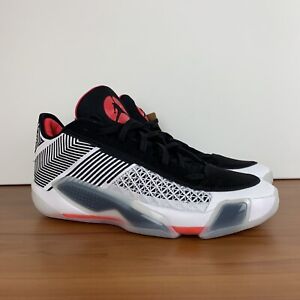 Nike Air Jordan 38 Low Basketball Shoes White Siren Red FD2326-101 Men's Size 12