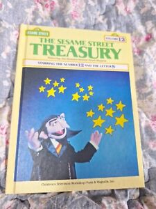 The Sesame Street Treasury Starring the Number 12 & the Letter S Hardcover 1983