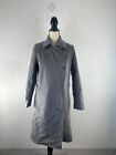 Everlane Women's  Trench Coat Gray Wool Cashmere Blend Belted SZ XS