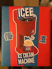 BRAND NEW! Iscream Genuine Icee Ice Cream Machine - Soft Serve Maker With 4 Cups