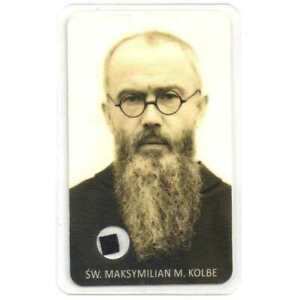 Relic Card | Reliquary St. Maximilian Maria Kolbe Relic - Estate