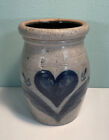 New ListingRowe Pottery Vase Heart Pattern 7