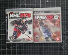 PS3 Bundle NHL2K9 & NBA2K15 PlayStation 3