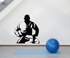 Vinyl Wall Decal JIu Jitsu Martial Arts Gym Fight Sports Art Stickers (g5866)