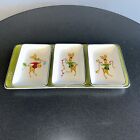 SET of 3-Winter Wonder by Laurie Gates SNACK PLATES 4.25