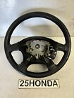 92-95 Honda Civic Del Sol Leather Steering Wheel DC2 Eg2 Eg Oem Rare Integra