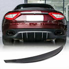 Carbon Fiber Rear Trunk Spoiler Wing for Maserati Gran Turismo Convertible 12-14 (For: Maserati Sport)