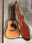 Vintage Old Acoustic Guitar Marked Unmarked Had Made USA Spruce? Ebony? Martin?