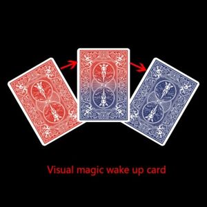 Magic Trick Color Changing Card Close Up Magicians Gimmick T12