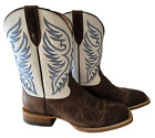 Ariat Men's Sz 11.5D Wiley Pecan Brown Leather Western Boot 10044569