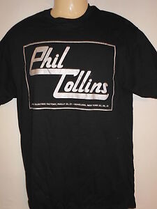 PHIL COLLINS OFFICIAL OLD STOCK MERCH BAND CONCERT MUSIC T-SHIRT EXTRA LARGE