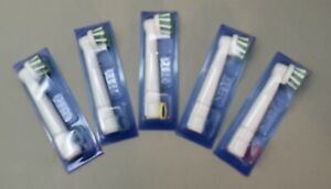 Oral-B Braun Cross Action Replacement Toothbrush Heads - Pack of 5 NEW