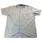 UNDER ARMOUR Men's UA Tide Chaser Short Sleeve Vented Fishing Shirt Size XXL EUC